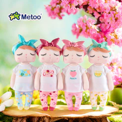 Boneca Metoo Angela de 13”, série de frutas, bonecas de pelúcia, brinquedos infantis, presentes de aniversário