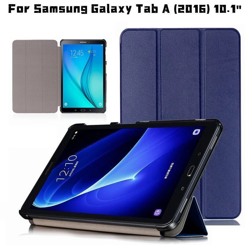 Capa Para Samsung Galaxy Tab A (2016) with S Pen SM-P580 P585 P588C A6 10.1" SM-T580 T585 Caixa Ultra-Thin dobrável case