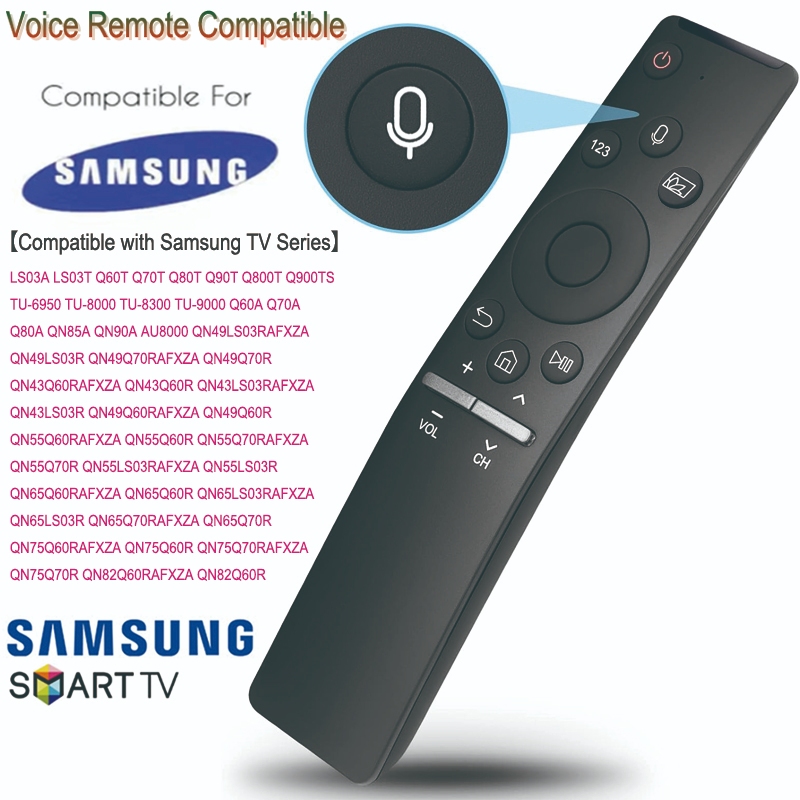 Substituição De Voz Para Samsung-Smart-TV-Remote , Novo BN59-1266A Atualizado Controle Remoto , Com Função Todas As TVs