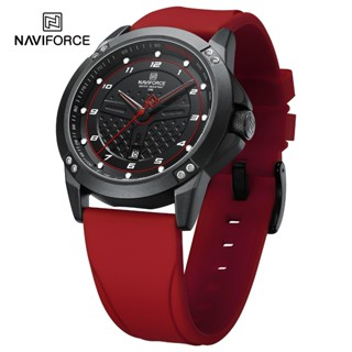 NAVIFORCE 8031 Relógio De Moda Masculina Quartzo Casual 3ATM Calendário Resistente À Água