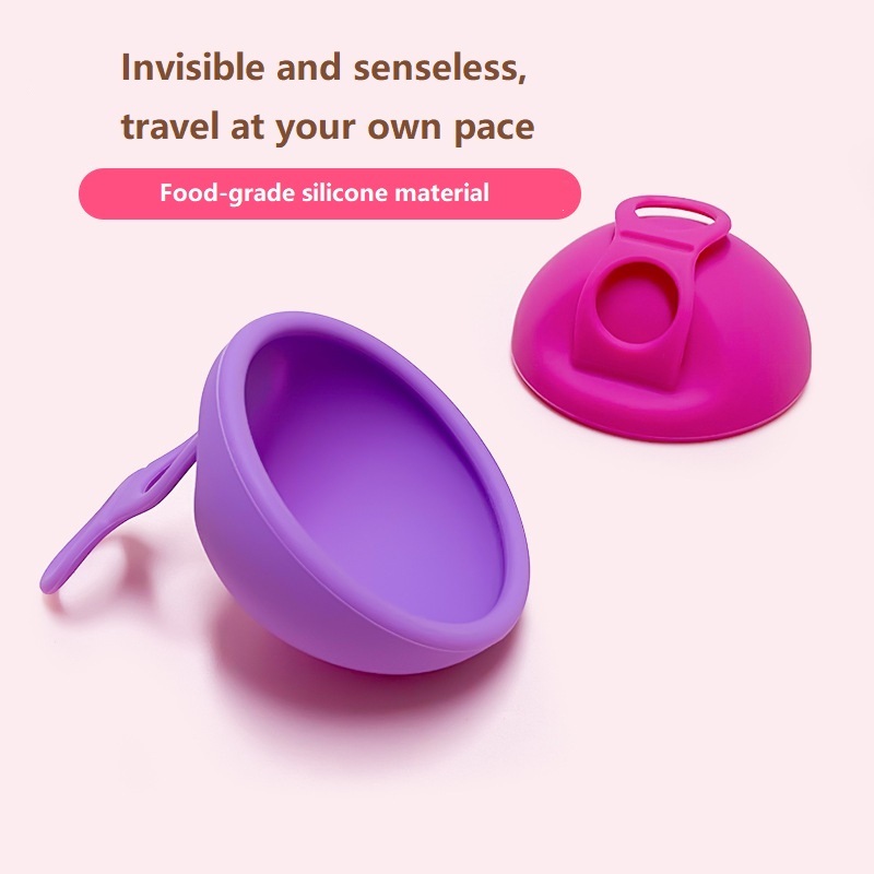 Copo Menstrual de Silicone Kit Anti-Vazamento Reutilizável