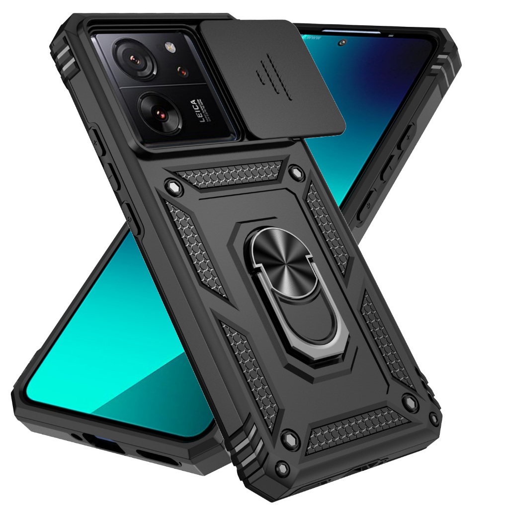 Xiaomi 14T/13T Pro/12T/11 Lite/11T Capa Rígida Com Armadura À Prova De Choque Fu