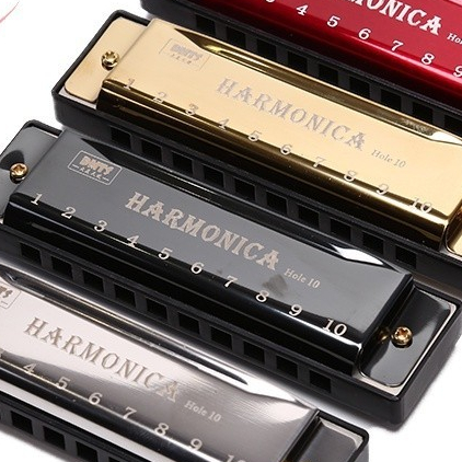 10 Hole Harmonica Boca Órgãos Quebra-cabeça Instrumento Musical Ensino Para Iniciantes em Oferta na Shopee