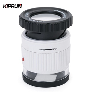 KIPRUN 30X Lupa De Aumento Ajustável , Com Luz UV LED Jóias Focal em Oferta na Shopee
