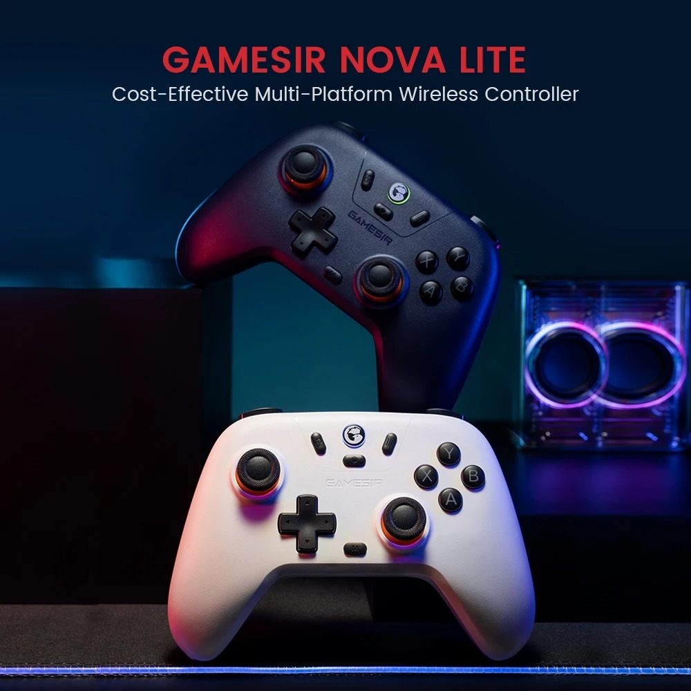 GameSir T4 Nova Lite Controle Sem Fio Bluetooth com Efeito Hall Para Nintendo Switch iPhone Telefone Android PC