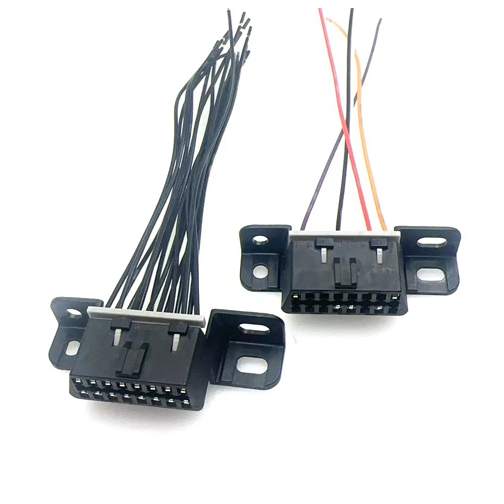 16 Pinos OBD2 OBD-II Tomada OBDII Interface De Diagnóstico Automotivo 2 Conector Fêmea em Oferta na Shopee