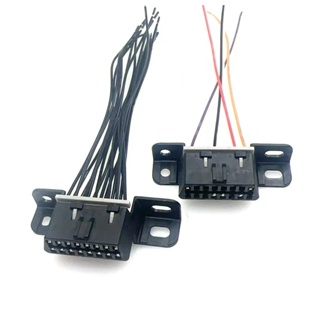 16 Pinos OBD2 OBD-II Tomada OBDII Interface De Diagnóstico Automotivo 2 Conector Fêmea em Oferta na Shopee