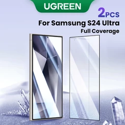 Protetores De Tela UGREEN Para Samsung Galaxy S24 Ultra Full Cover Telefone Com Filme Hydrogel