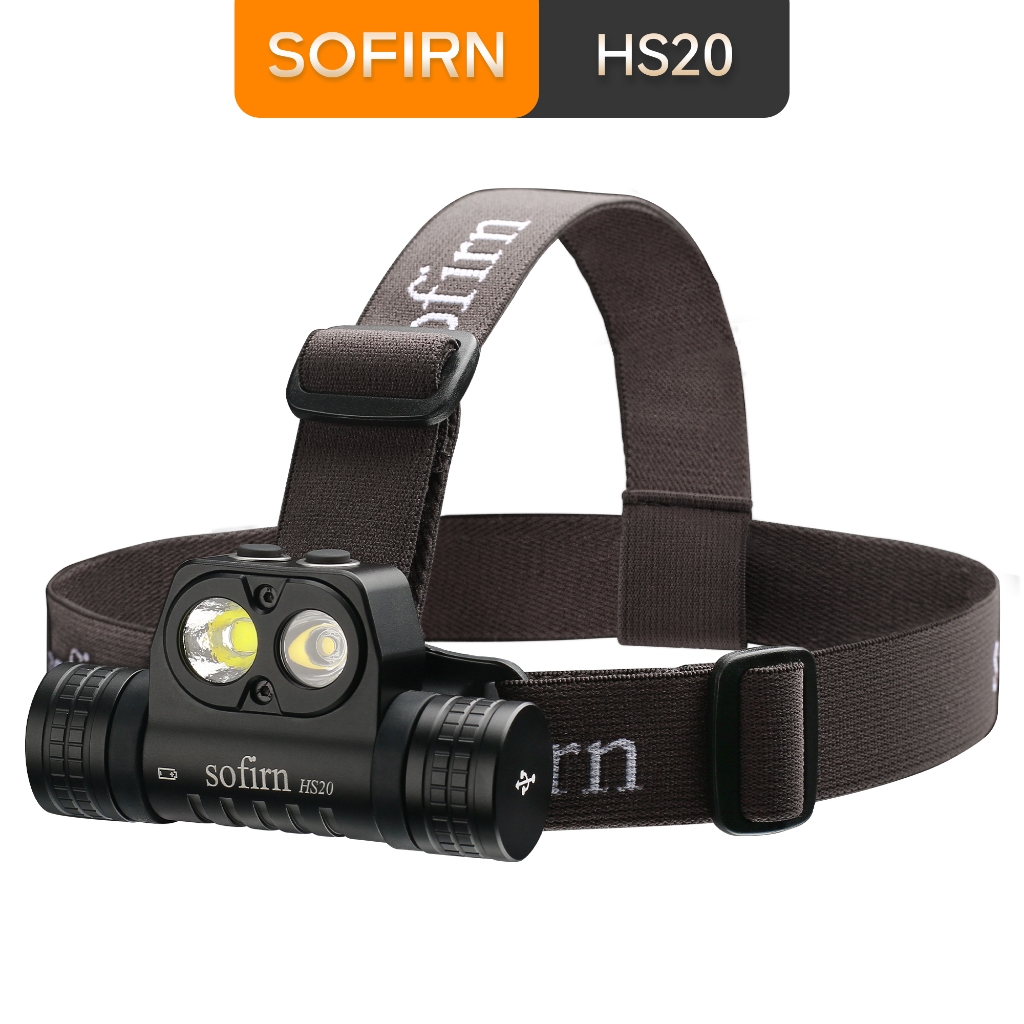 Sofirn HS20 Farol Recarregável Super Brilhante 2400 Lúmen Com XHP50.2 LED E LH351D Holofote À Prova D'água 2 Em 1 Luz em Oferta na Shopee