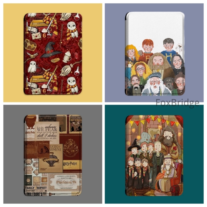 Capa Kindle'harry Potter 2024 11o (6 Pol .)/Paperwhite 12o (7 5 (6.8 4 (10o) Inteligente 2019 10o Leitor Eletrônico Prot