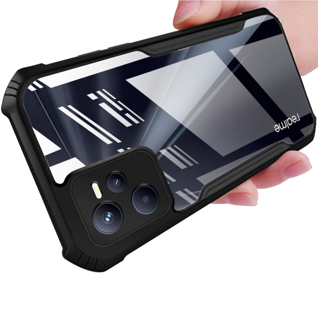 Invólucro Para Realme Note 60X 60 50 30 GT 7 7T 4G Caso À Prova De Choque Transparente Acrílico Capa em Oferta na Shopee