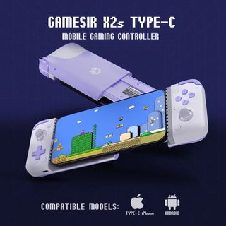 GameSir X2s Telefone Tipo C Gamepad Controlador De Jogos Android Para Em Nuvem Xbox Game Pass STADIA xCloud Hall Effect Joystick E Trigger em Oferta na Shopee