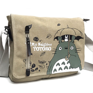 Bolsa tiracolo de lona de anime Totoro 2023