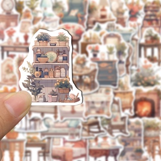 Adesivos de Grafite Vintage Requintados com Caixa Telefônica para iPad Auto-Adesiva à Prova d