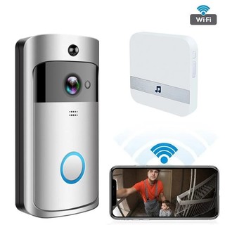 Campainha C/Câmera Wifi S Intercomunicador Inteligente Com Fio Áudio
