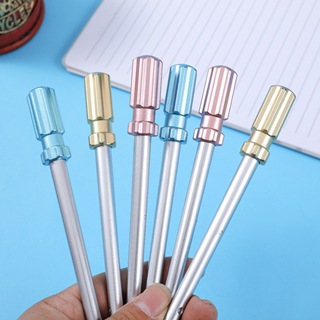 Caneta Criativa Chave De Fenda Gel Ferramentas Estilo Escrita Estudante Esferográfica Divertida Escritório Assinatura em Oferta na Shopee