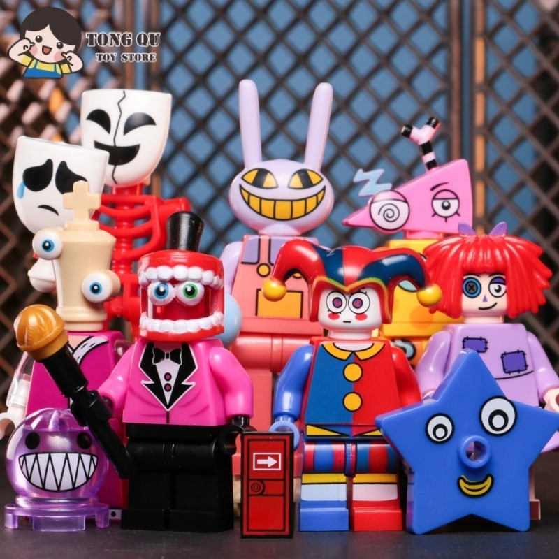 Brinquedos de menino Presentes De Aniversário Enfeite de Mesa boneco de Circo