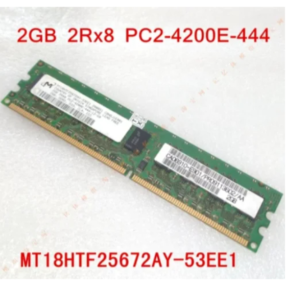 Memória Original Para Micron MT18HTF25672AY-53EE1 2GB DDR2 533Mhz