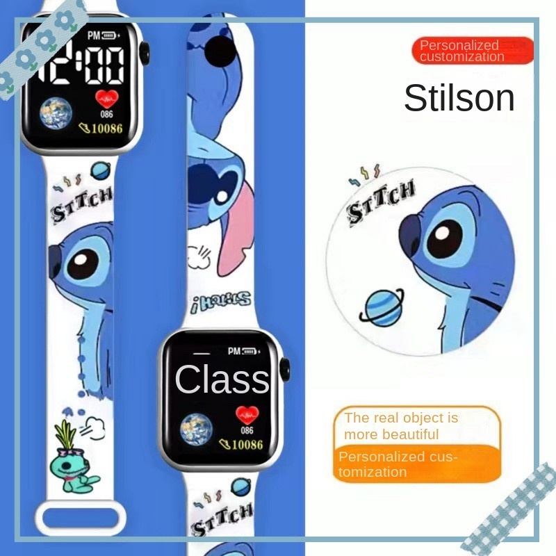 Relógio Infantil Para Meninas De Pulso Disney Digital em Oferta na Shopee