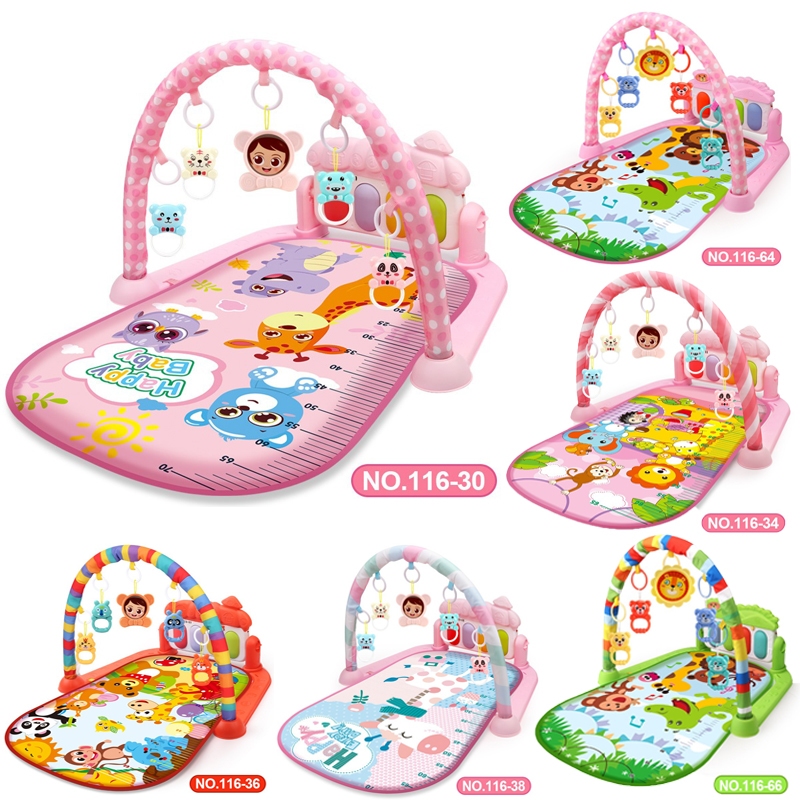 Tapete Infantil Com Pedal De Música Piano Para Bebê 0-24 Meses