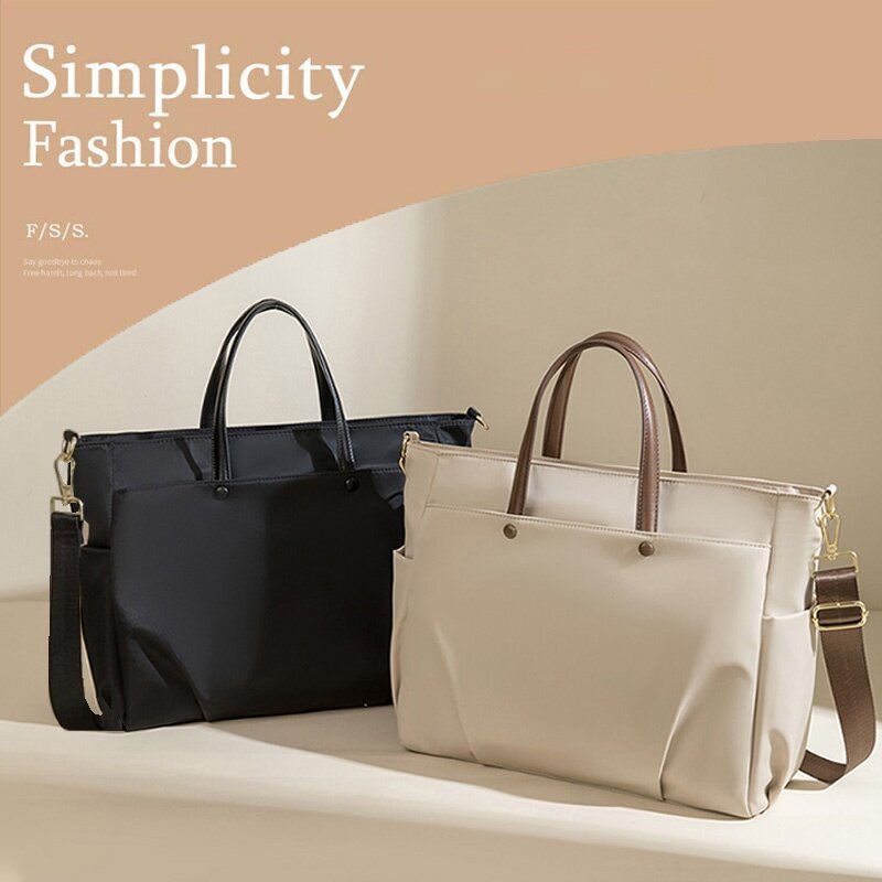 Bolsa A Tiracolo Para laptop À Prova D'água 14 15 15,6 Polegadas Mulheres De Escritório De Choque em Oferta na Shopee