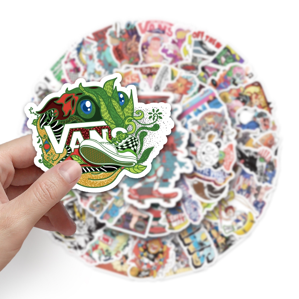 52Pcs Autocolante De Desenho Animado Bonito Skate À Prova D'água Snowboard Retro Vinil em Oferta na Shopee