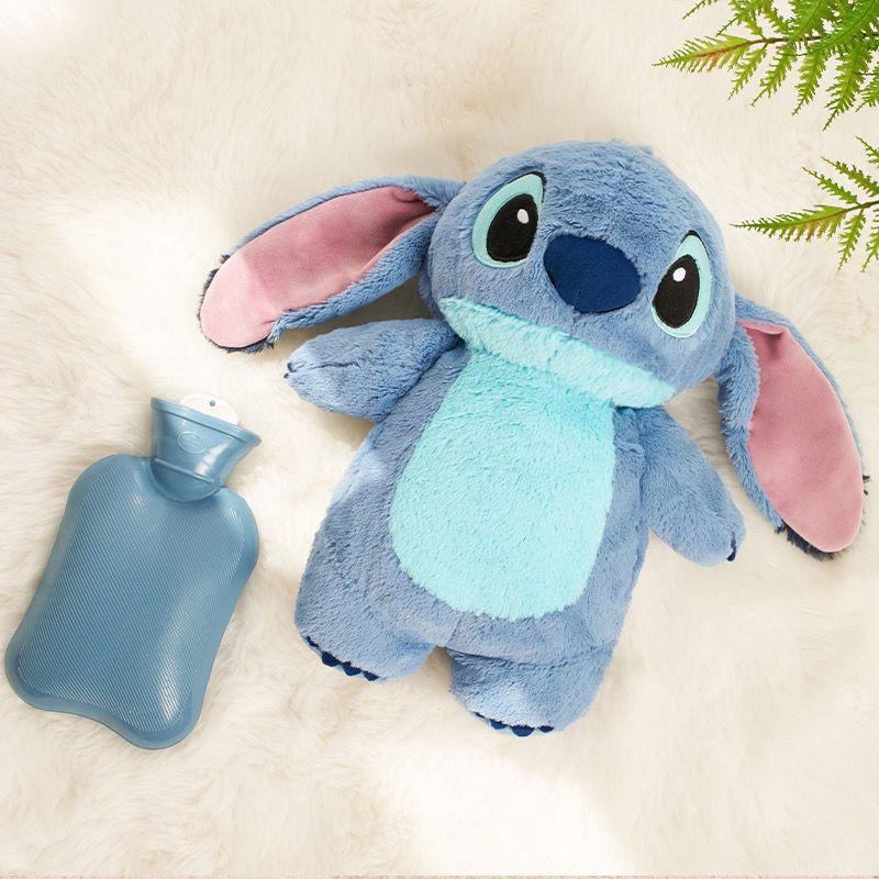 [SSPS] Anime Duro Lilo Garrafa De Água Quente De Pelúcia Inverno Feminino Casa Enchimento Mão Mais Monstro Brinquedos Pr