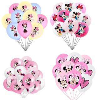 10pcs 12 Polegadas Minnie Mouse Latex Balões Bouquet De Látex Para Festa De Aniversário Decorações Presentes Infantis em Oferta na Shopee