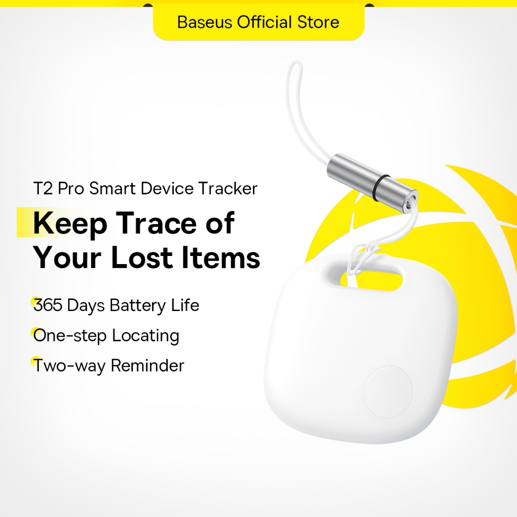 Baseus T2 Pro Rastreador Inteligente Sem Fio Mini Dispositivo De Rastreamento Anti-Perda Smart Key Tag Locator Track em Oferta na Shopee