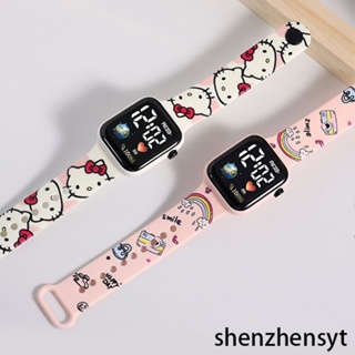 Novo Relógio Infantil LED De Alta Aparência Para Bonecos Esportivos De Desenho Animado Crianças digital Estudantes De em Oferta na Shopee