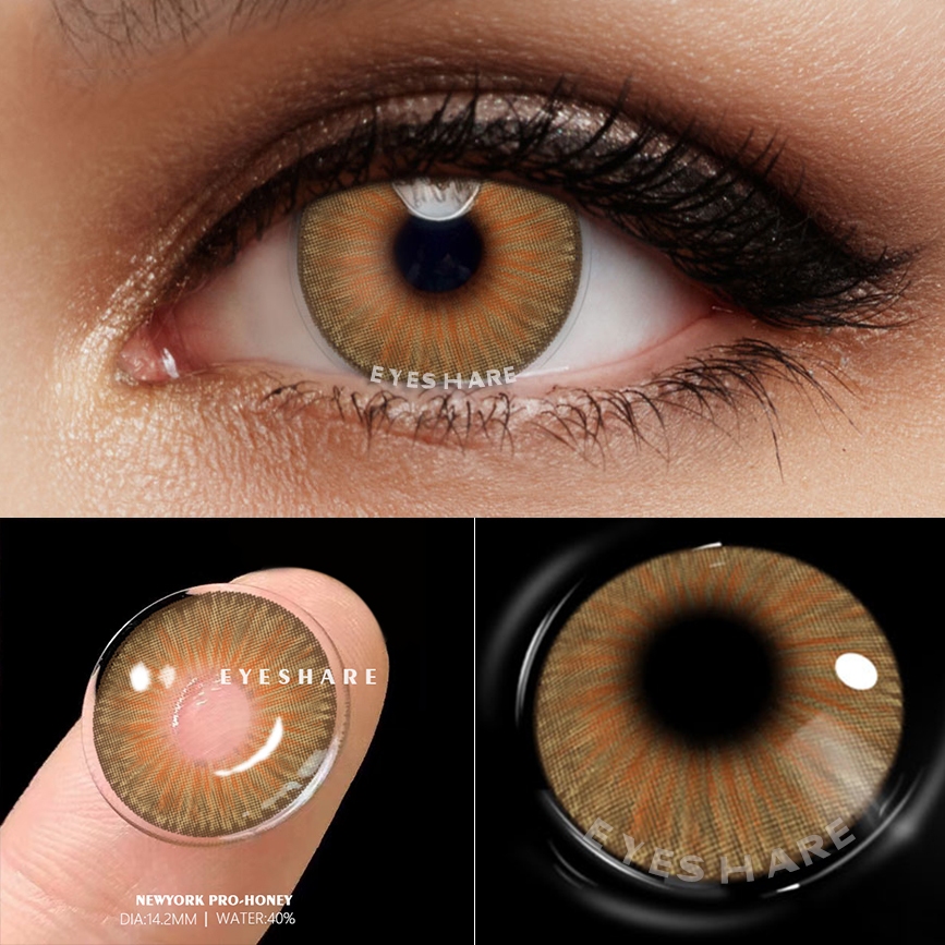 EYESHARE 2pcs New York Pro Lentes De Contato Contatos Naturais Cosméticas Para Os Olhos