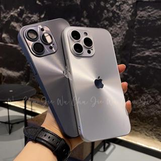 Capa Protetora De Alta Qualidade Para iPhone 11 12 13 14 15 Pro Max 15 Plus Vidro Fosco À Prova De Choque Lentes