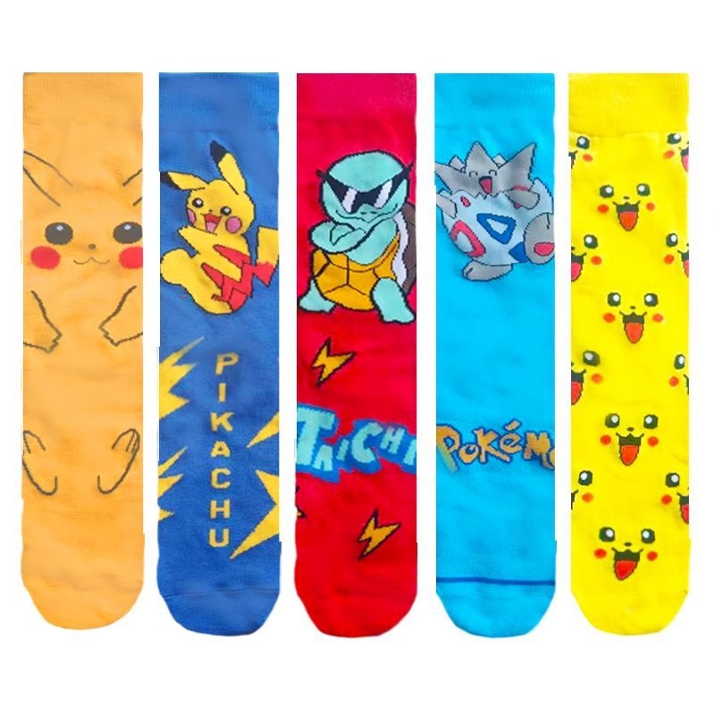 2024 Novo Anime Homens Meias Longas Cosplay Sock Personalidade Hip Hop Harajuku Engraçadas Para Mulheres