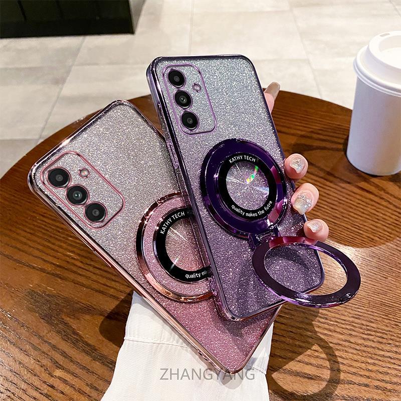Estojo Para Samsung A14 4G A14 5G A24 4G A34 5G A54 5G Equipado Com Macio De silicone Filme flash Função De Suporte Lent