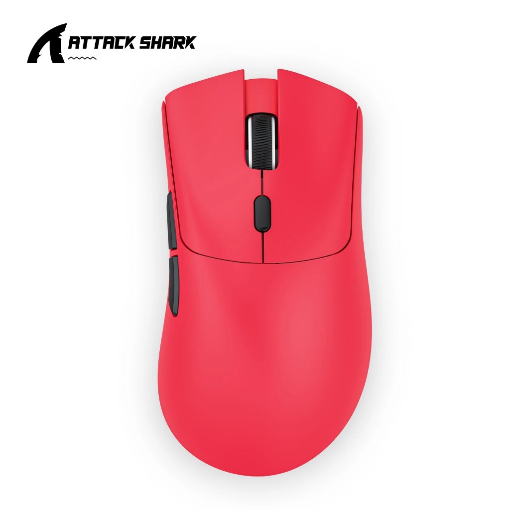 Attack Shark R1 Mouse Sem Fio Recarregável Gamer Bluetooth 5.2 2.4G 18000dpi , 1000Hz , Conexão Tri-Modo , PAW3311 , Macro Gaming Mouse