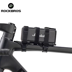 ROCKBROS Bicicleta Porta Garrafas De Água Áudio Suporte De Fita Mágica De Estrada De Montanha Velcro