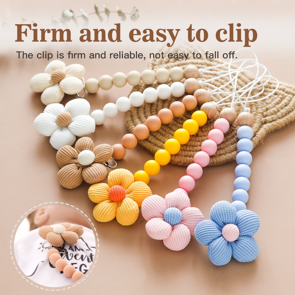 Mamimamihome Handmade Baby Silicone Chupeta Cadeia Suporte Mamilos Toddler Toys Baby Shower Gift