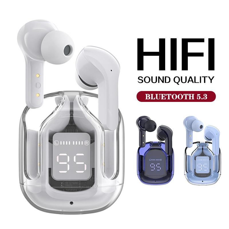 Marca Air31 new Bluetooth Redução De Ruído Transparente Em Fones De Ouvido , Com Visor digital Sem Fio