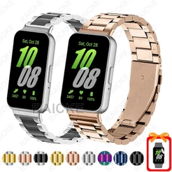 Pulseira Clássica De Metal De Aço Inoxidável Para Galaxy Fit 3