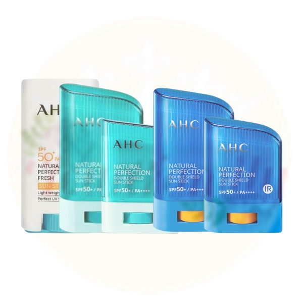 [AHC] Natural Perfection Double Shield Sun Stick SPF50+ PA++++ em Oferta na Shopee