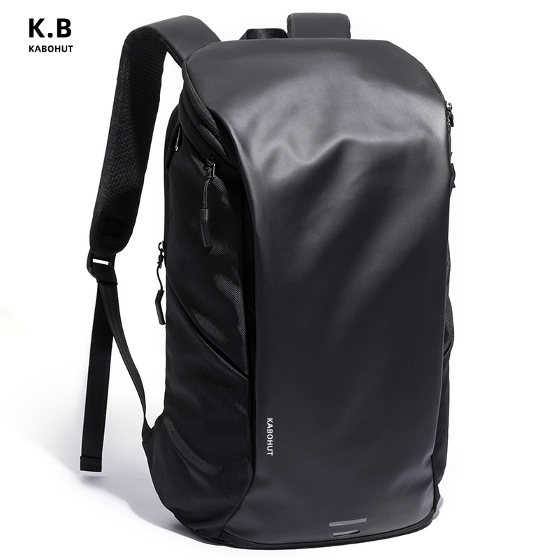Mochila masculina de viagem de lazer KABOHUT Bolsa para Laptop de 17 polegadas Bolsa de lona de grande capacidade
