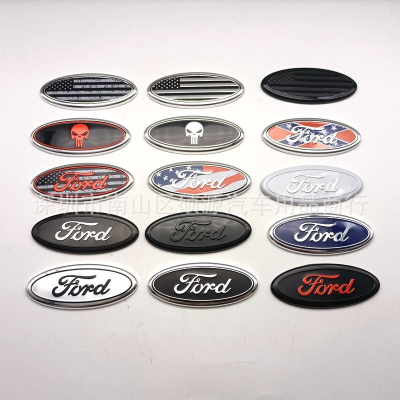 Adesivo Da Tampa Do Logotipo Centro Volante Para O Ford Focus Mondeo Kuga Escort Edge Taurus Steer Emblema Cobrindo A Decoração Carro