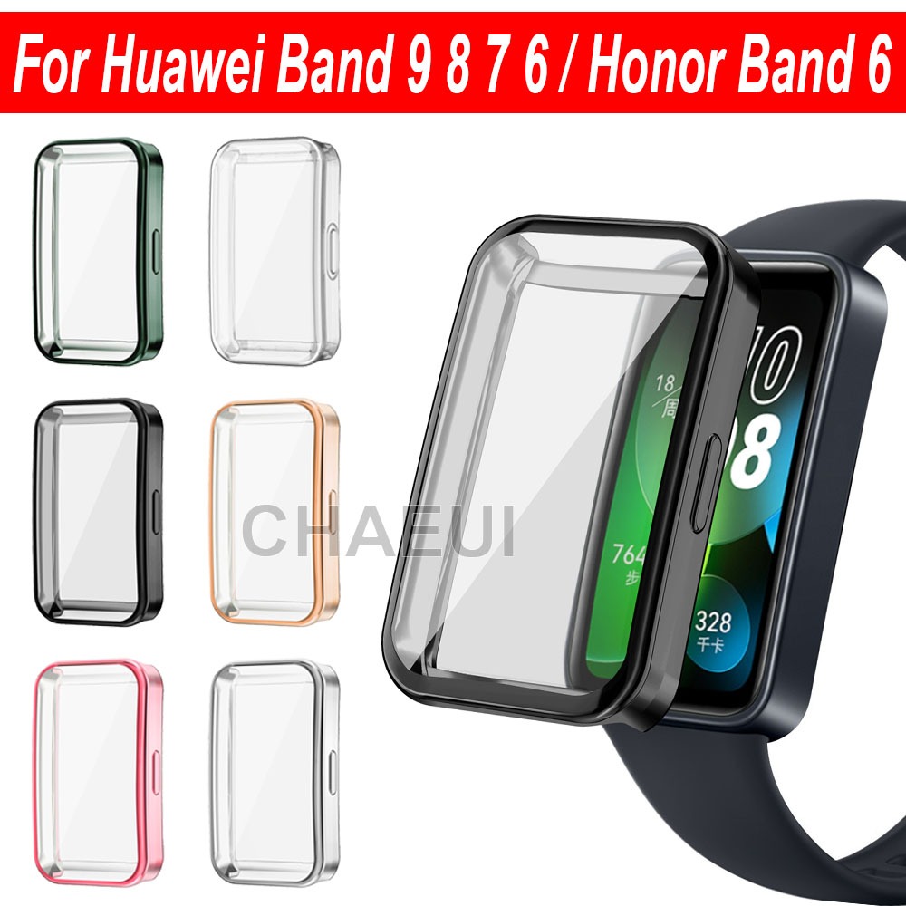 Capa De Silicone Protetora Acessórios Para Huawei Band 11 Pro 10 9 8 7 6 / Honor Band 7 6