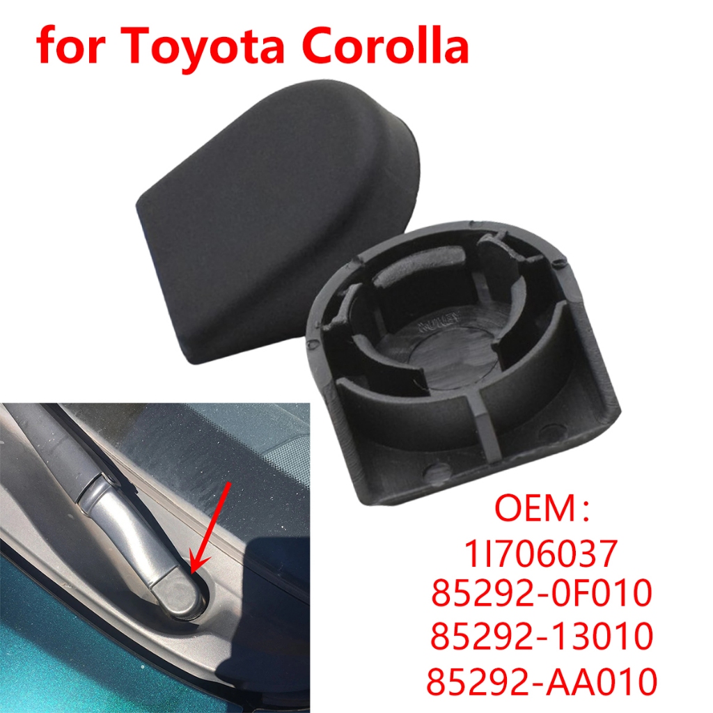 2/4Pcs Tampa Do Braço Limpador De Pára-Brisas Frontal 852920F010 8529213010 Para Acessórios Toyota Yaris Corolla Verso Auris Carros