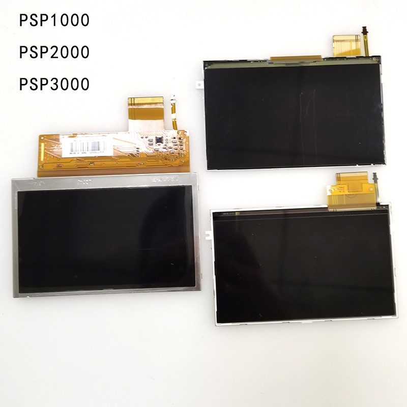 Substituição psp GO lcd tela PSPGO PSP1000 PSP2000 PSP3000 Display psp 3000 2000 1.000 lcd montagem tela peças de reparo