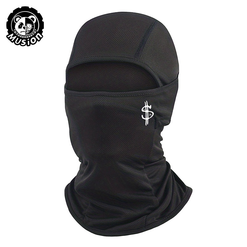 Máscara Facial De Balaclava Resistente Ao Vento Musion Bandana Hood Headwear Para Motocicletas E Ciclismo