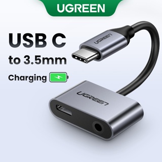 Ugreen 2 Em 1 Tipo C Para Audio Jack E Adaptador Tipo C (3.5Mm) em Oferta na Shopee