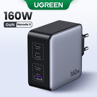 UGREEN Carregador Rápido  PD3.1 3C 1A 4 Em 1 Novo Nexode X Seriers QC4.0 3.0 Para Macbook Pro USB iPhone Xiaomi Samsung em Oferta na Shopee