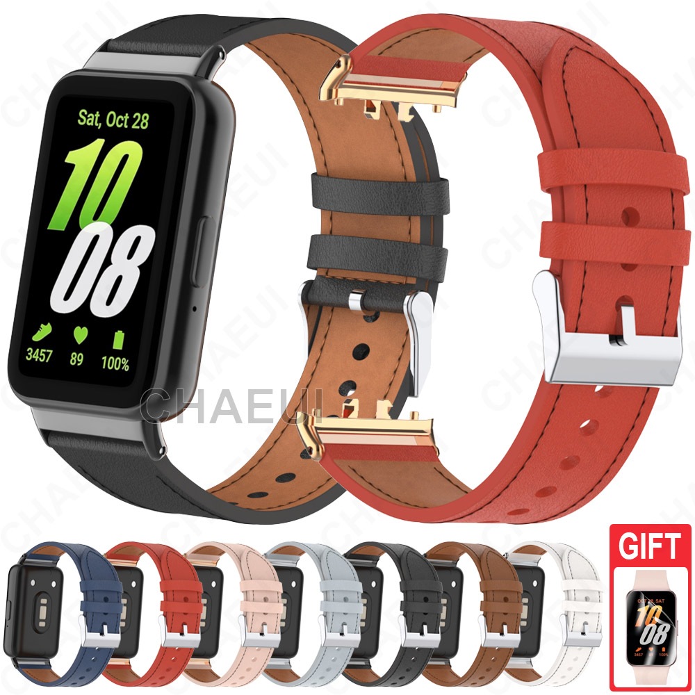 Pulseira De Acessórios De Reposição Couro Para Galaxy Fit 3