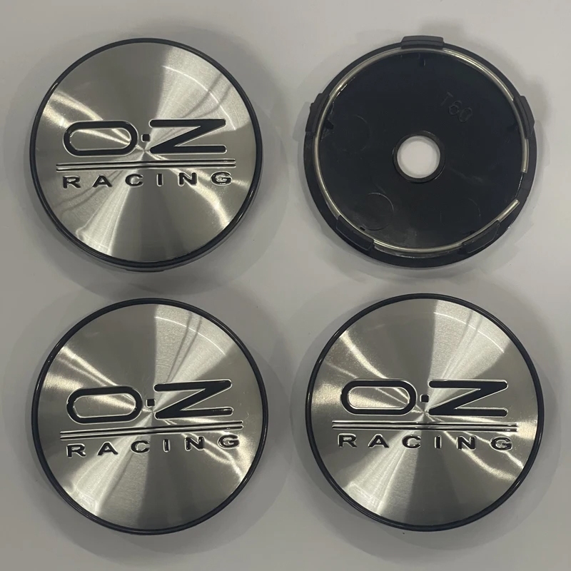 4 Peças 60mm OZ Hub Tampa Do Aro Carro Central Da Roda Para Racing Sport Logotipo Emblema Acessórios De Estilo Automátic